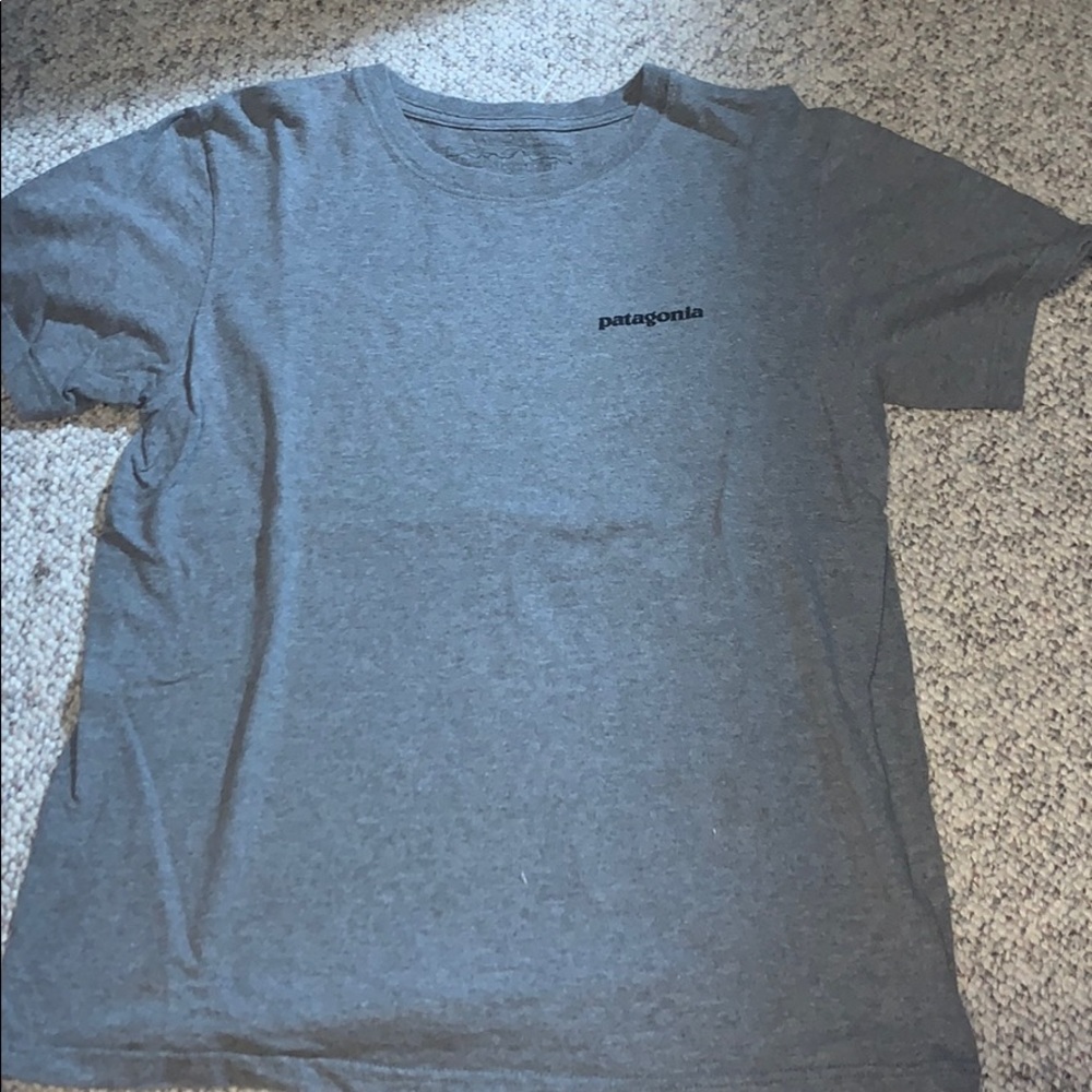 Gray Patagonia T-shirt